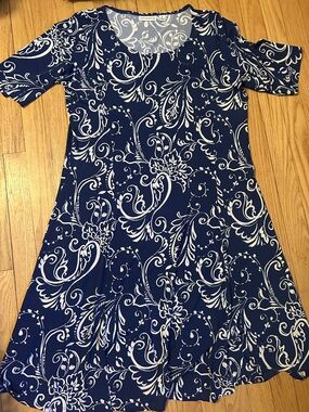 Women’s navy blue Floral Dress